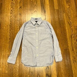 Crewcuts (J. Crew) boys blue button down shirt size 10. Worn maybe once.